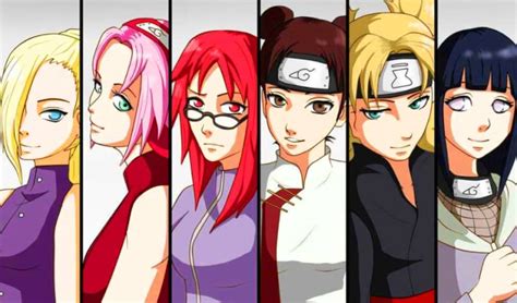 personajes mujer de naruto|boruto characters older.